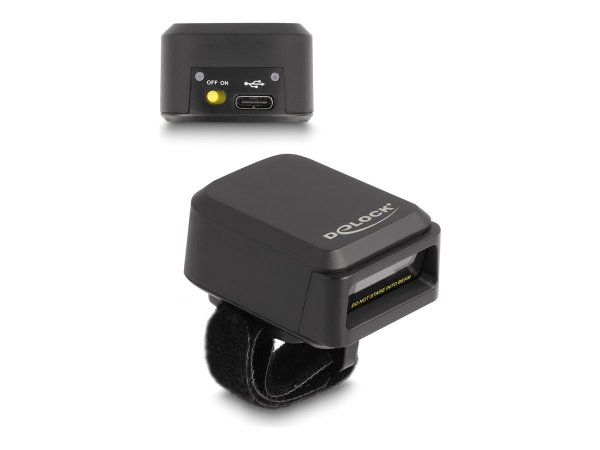 Delock Ringbarcode Scanner 1D und 2D mit 2.4 GHz oder Bluetooth - Barcode scanner
