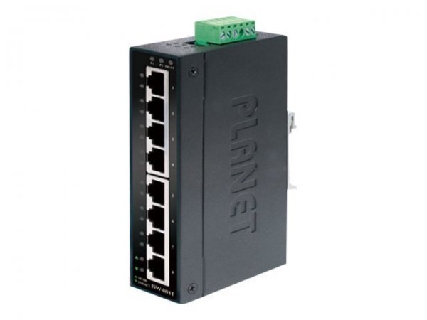 Planet ISW-801T - Non gestito - L2 - Fast Ethernet (10/100) - Full duplex - Montabile a parete