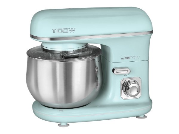 Clatronic KM 3711 - 5 L - Turchese - Manopola - CE - GS - Acciaio inossidabile - 1100 W