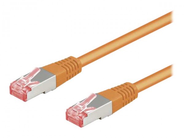 Goobay 93475 - 5 m - Cat6 - S/FTP (S-STP) - RJ-45 - RJ-45 - Arancione