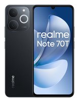 Realme Note 70T Dual Sim - Black - Mobiltelefon - Smartphone - 128 GB