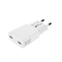 4smarts Netzladegerät PDPlug Slim Dual GaN 2C weiß - 30000 W