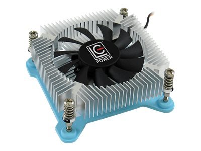 LC-Power LC-CC-65 - Refrigeratore - 6,5 cm - 1500 Giri/min - 3500 Giri/min - Blu - Argento - Bianco