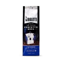 Bialetti Perfetto Moka Intens - 250 g - Tostatura scura - Caffè - 30% Arabica - 70% robust - Borsa