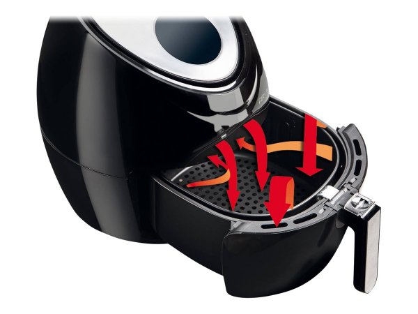 Ariete 4618 Airy Fryer XXL - Friggitrice ad Aria - Frigge 2,5 kg di Patatine Fritte - 7 Litri - Cott