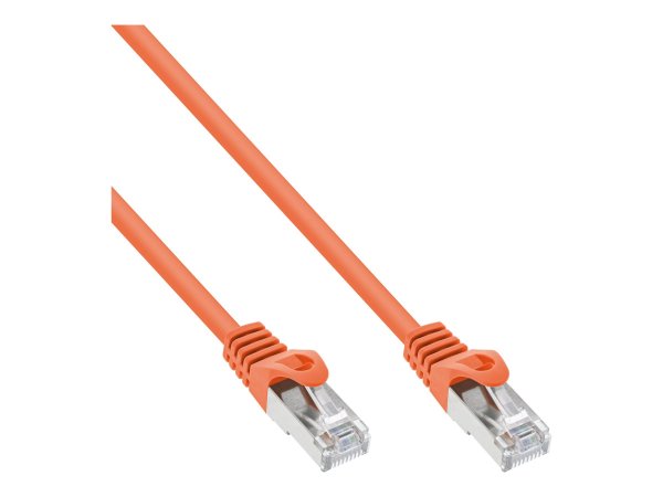 InLine Cavo patch Lan - SF/UTP - Cat.5e - arancione - 0,30m