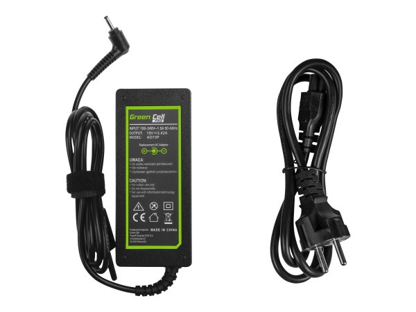 Green Cell AD73P - Computer portatile - Interno - 100 - 240 V - 50 - 60 Hz - 65 W - 19 V