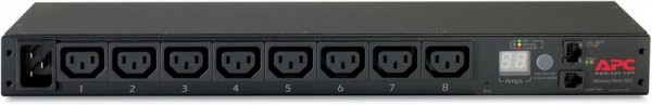 APC AP7821B - Monitorata - 0U/1U - Orizzontale/Verticale - Nero - 8 presa(e) AC - Accoppiatore C13
