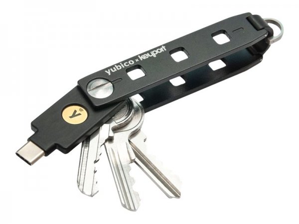 YUBICO YubiKey 5C NFC - Android - Windows 10 - iOS - No Batteries Required - Nero - 4096-bit RSA - 2