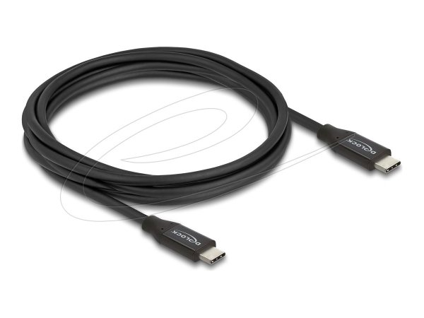 Delock Koaxiales USB 20 Gbps Kabel PD 3.0 60 W - Cavo - Digitale/dati