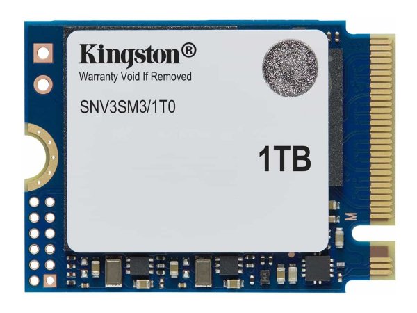 Kingston NV3 - SSD - 1 TB - intern - M.2 2230 - PCIe 4.0 x4 (NVMe) - M.2 2230/PCIe 4.0 NVMe/6000MBs