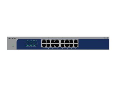 Netgear GS516 - V3 - Switch - unmanaged - 16 x - Interruttore - 1 Gbps