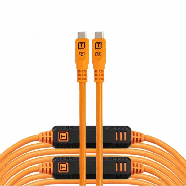 Tether Tools TetherPro USB-C Optima 10G gerade orange 9.4m