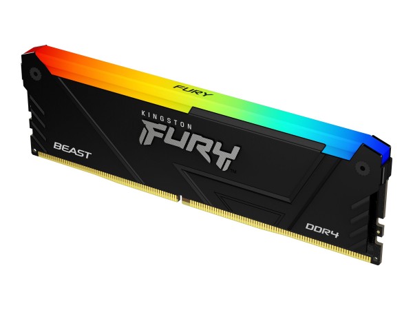 Kingston FURY Beast 32GB 3200MT/s DDR4 CL16 DIMM RGB - 32 GB - 1 x 32 GB - DDR4 - 288-pin DIMM