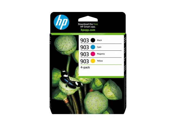 HP 903 - 4er-Pack - Schwarz, Gelb, Cyan, Magenta