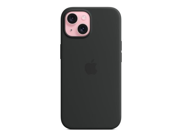 Apple iPhone 15 Silikon Case mit MagSafe