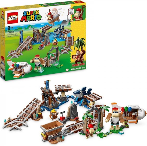 LEGO Super Mario - Diddy Kongs Lorenritt - Erweiterungsset 71425