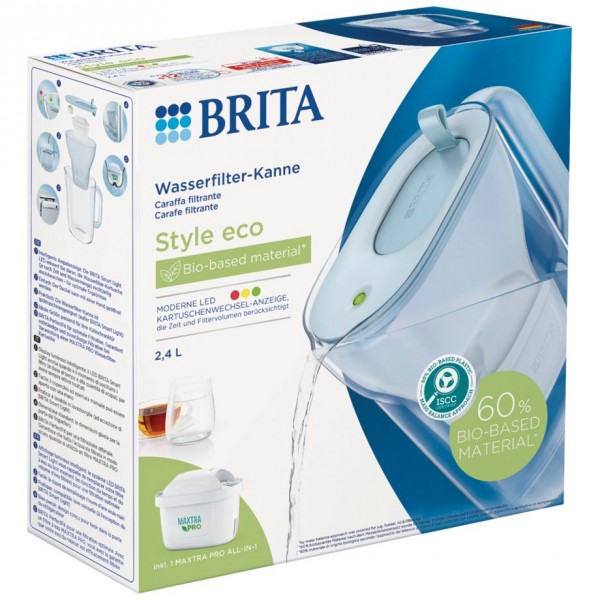 BRITA Style eco gletscherblau