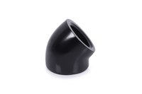 Alphacool 17592 - Connettore per tubo - Ottone - Nero - 1/4" - 45° - 21 mm