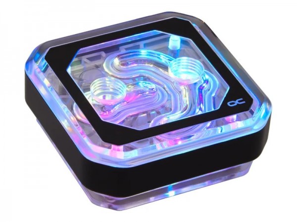 Alphacool Eisblock XPX Aurora - Blocco di acqua - Nylon - Plexiglass - Nero - Trasparente - LGA 1150