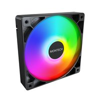 MONTECH GF120 PWM ARGB Lüfter - 120mm schwarz B - 25,5 dB - 1600 rpm