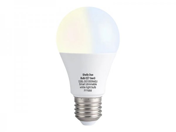 Shelly Duo Bulb E27 Gen3 LED Lampe[