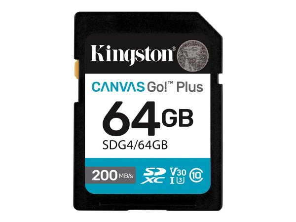 Kingston Sdxc Canvas Go Plus Gen4 - Extended Capacity SD (SDXC)