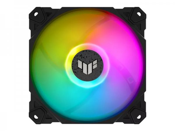 ASUS TUF Gaming TF120 ARGB Fan - Raffreddatore d'aria - 12 cm - 250 Giri/min - 1900 Giri/min - Nero