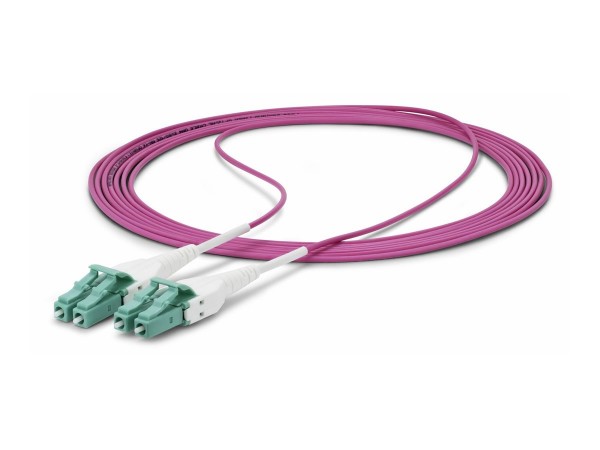 StarTech.com 23ft Lc/Lc Upc Om4 Multimode Fiber Optic Cable - OFNR - Patch-Kabel - Lc/Upc - Cavo - R