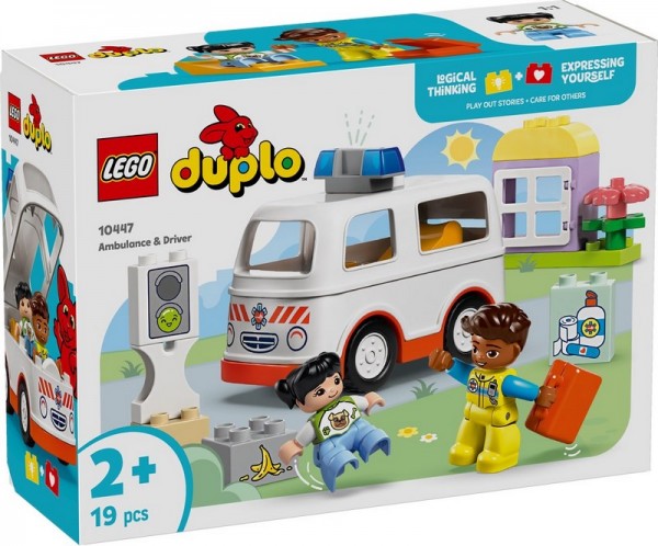 LEGO DUPLO Rettungswagen mit Fahrer 10447