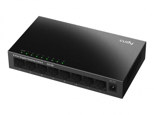 CUDY Switch GS108 - Interruttore - 1 Gbps