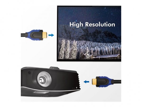 LogiLink CH0062 - 2 m - HDMI tipo A (Standard) - HDMI tipo A (Standard) - 4096 x 2160 Pixel - Compat