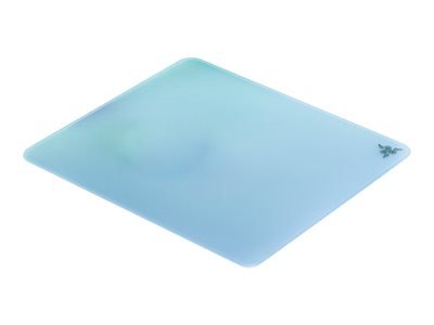 Razer Atlas - Bianco - Monocromatico - Vetro temperato - Gomma - Barra appoggiaferro antiscivolo - T