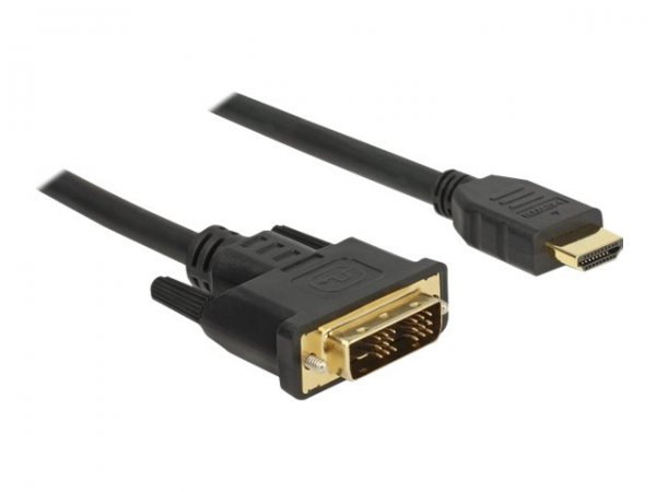 Delock 85585 - 3 m - DVI - HDMI tipo A (Standard) - Maschio - Maschio - Dritto