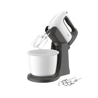 TEFAL Prep'Mix+ HT4641 - Sbattitore con base - Grigio - Bianco - Impasto - Miscelatura - 2,5 L - Met