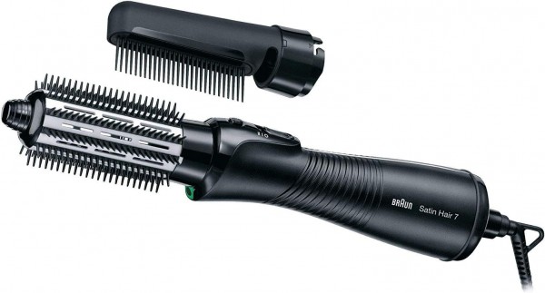 Braun Satin Hair 7 AS720 - Spazzola ad aria calda - Nero - 2 m - 700 W