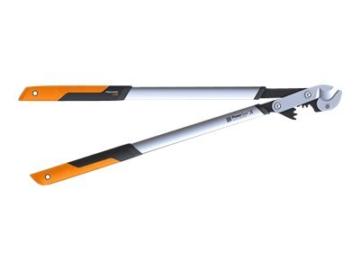 Fiskars PowerGear X - Troncarami a incudine - 5,5 cm - Nero - Arancione - 800 mm - 1,36 kg
