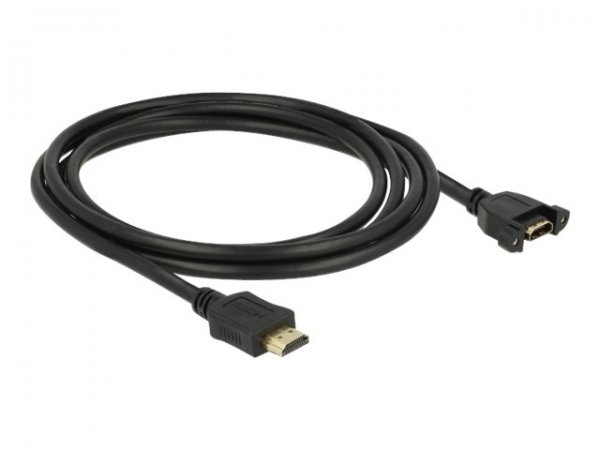 Delock 85464 - 2 m - HDMI tipo A (Standard) - HDMI tipo A (Standard) - 3840 x 2160 Pixel - 10,2 Gbit
