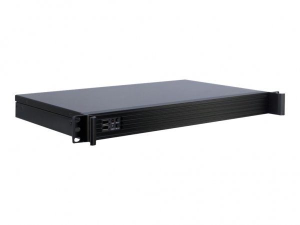 Inter-Tech IPC-K-126L - Supporto - Server - Nero - Mini-ITX - Acciaio - 1U