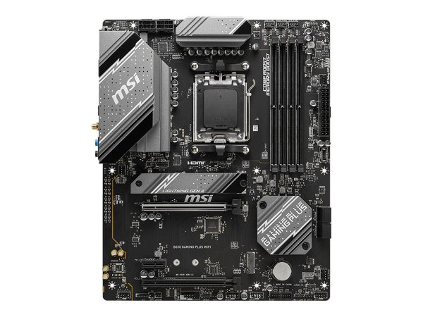MSI B650 GAMING PLUS WIFI - AMD - Socket AM5 - AMD Ryzen 7000 Series - Socket AM5 - DDR5-SDRAM - 192