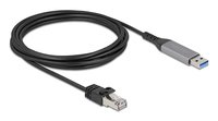 Delock USB LAN Kabel Typ-A> RJ45 Gigabit Ethernet - Cavo - Digitale/dati