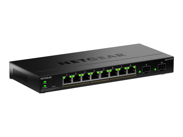 Netgear S350 Series PoE+ Smart Managed Essentials Switch with 2 - - 1 - - 1 - - 1 - Interruttore - 1