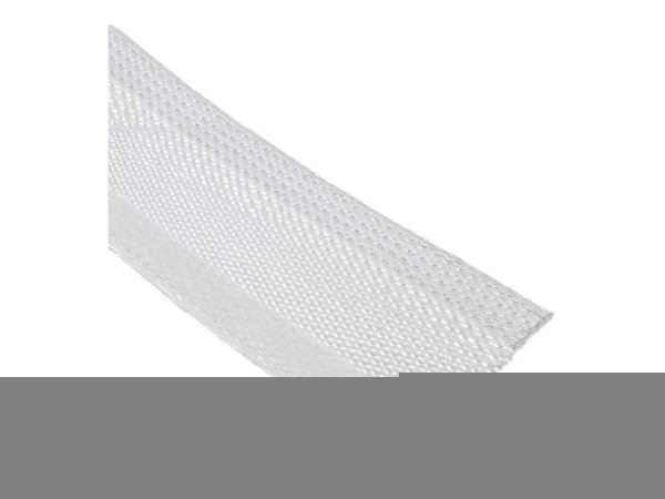 InLine Guaina per cavi - tubo in tessuto con chiusura a hook and loop,1mx25mm bi