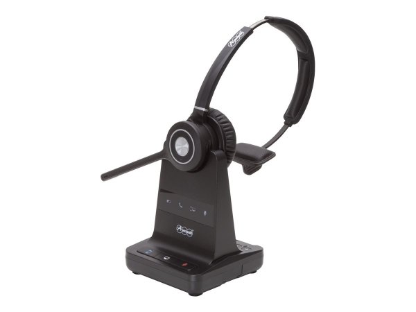 Auerswald COMfortel H-600 - Con cavo e senza cavo - Ufficio - 81 g - Auricolare - Nero