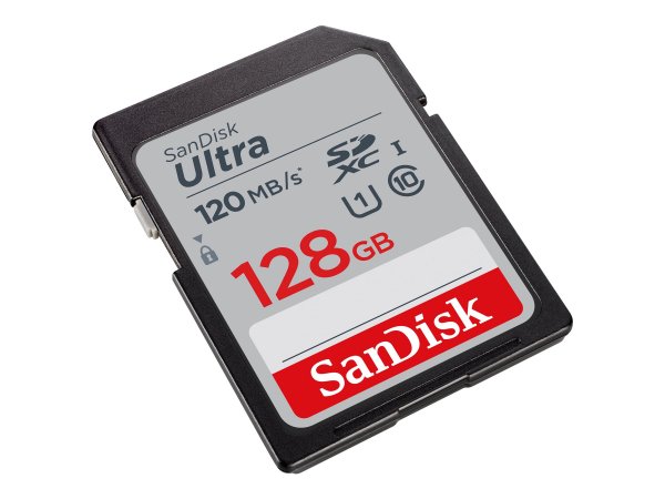 SanDisk Ultra - 128 GB - SDXC - Classe 10 - UHS-I - 140 MB/s - Class 1 (U1)