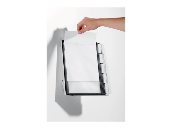 Durable Sichttafelsystem SherpaWall 10 Sichttafel schw/grau