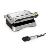 TEFAL OptiGrill 2in1 GC773D edelstahl