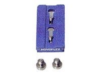 Novoflex Q=PLATE QPL 2 - Blu - 1/4 - 3/8" - 1 pezzo(i) - 42 mm - 8,4 cm - 80 g