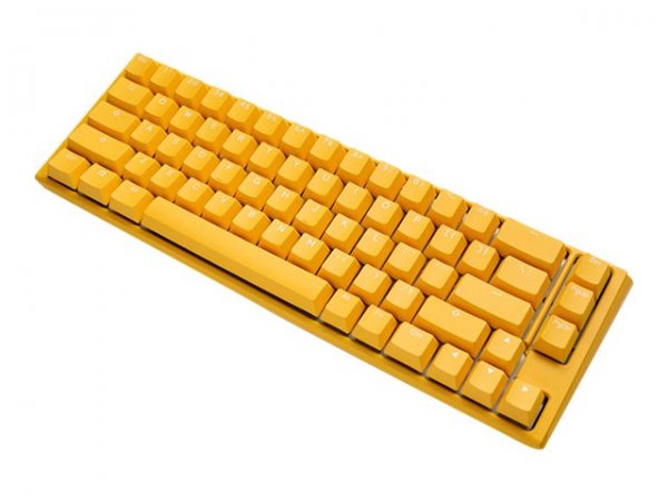 Ducky One 3 SF Yellow - 65% - Cablato - USB - Interruttore a chiave meccanica - LED RGB - Giallo