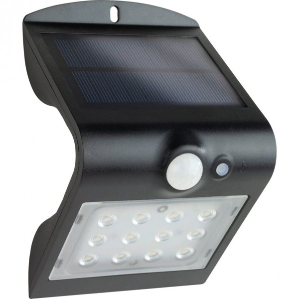 REV Ritter Solar LED Butterfly mit Bewegungsmelder 5W schwarz